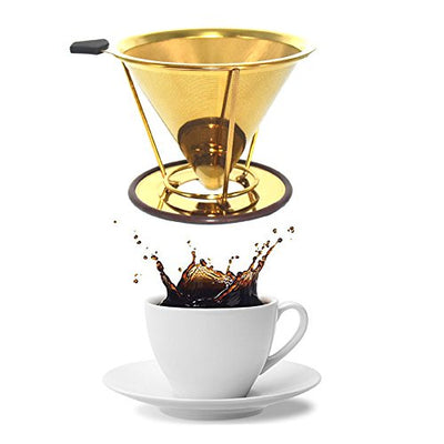 Reusable Double Layer Fine Mesh Fliter - cafebrew