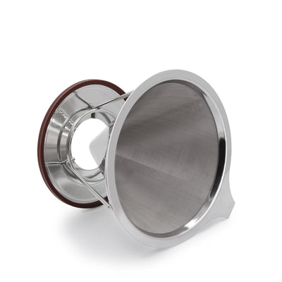 Stainless Steel Pour Over Coffee Dripper - cafebrew