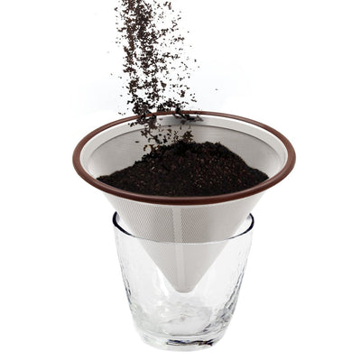 Double Layer Mesh Reusable Coffee Filter - cafebrew