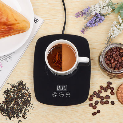Electric Cup Mug Warmer Auto Shut Off Coffee Tea Milk Heater Pad for Office  Home