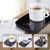 coffee mug warmer cup heated smart with auto shut off 12v power 25 Watt Electric Beverage Warmer with Adjustable temperature office 131℉/ 55℃or 167℉/ 75℃ (With white Mug)