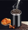 Copy of Portable Coffee Grinder Burr Automatic Espresso Machine Coffee Maker Rechargeable Battery Operated,Travel Coffee Tumbler for Home,Office,Cars,Camping,Travel-black (white)