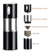 Copy of Portable Coffee Grinder Burr Automatic Espresso Machine Coffee Maker Rechargeable Battery Operated,Travel Coffee Tumbler for Home,Office,Cars,Camping,Travel-black (white)
